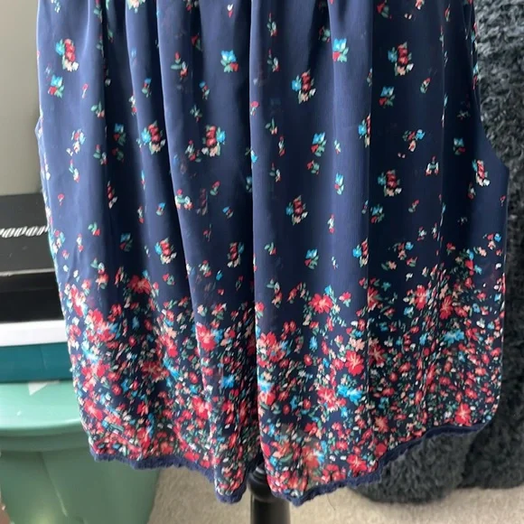 Ultra Pink Floral Sleeveless Dress 💖 - Picture 3 of 10